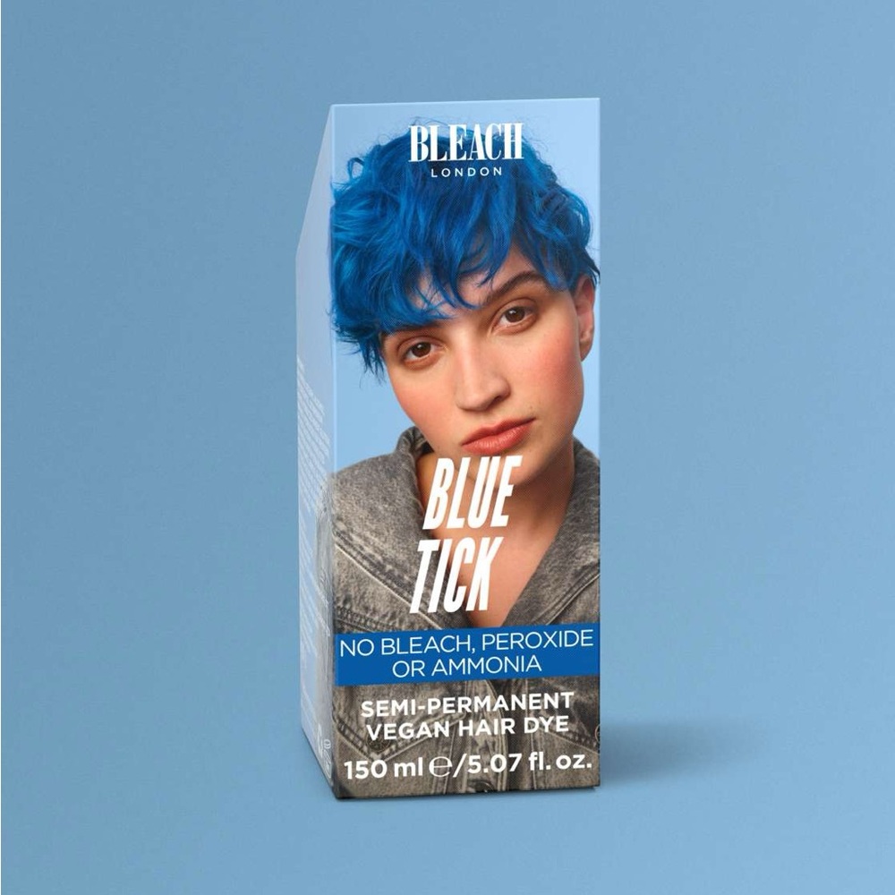 Bleach London Blue Tick Hair Dye